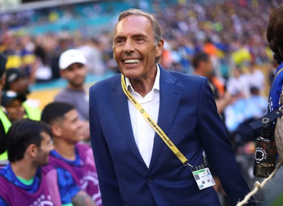 Russo en su &uacute;ltima etapa como DT de Boca.