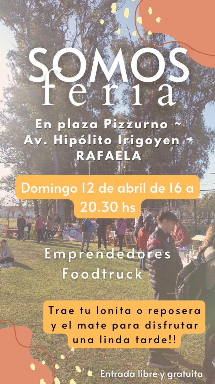 Los vecinos podr&aacute;n recorrer distintos puestos de emprendedores.