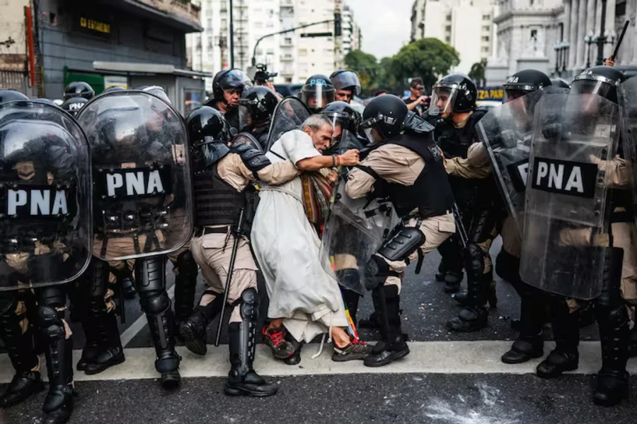 La foto galardonada por World Press Photo.