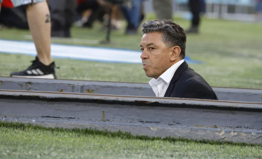 Gallardo reapareci&oacute; tras su renuncia en River.