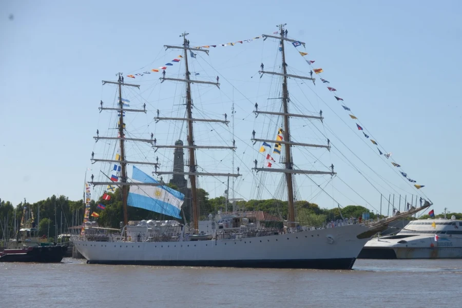 La Fragata Libertad.