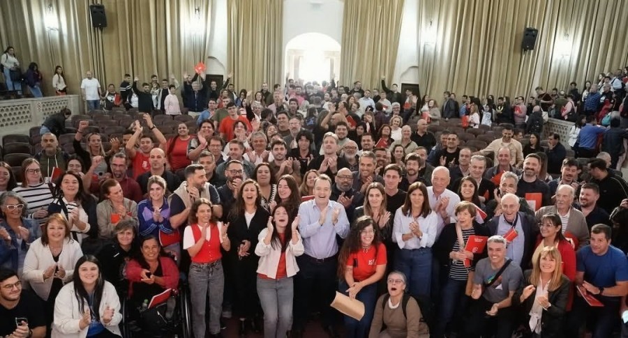 Los representantes del Centro Socialista Rafaela participaron del Congreso Provincial.