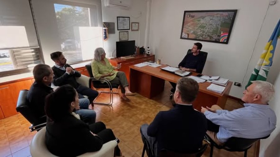Quienes participaron en el reciente encuentro.