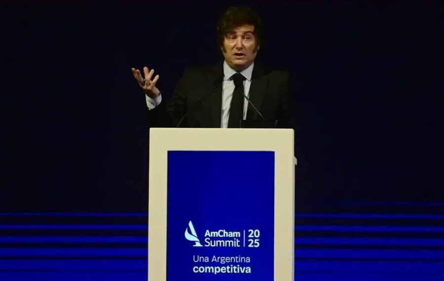 MOSTRO MALESTAR. Milei admiti&oacute; que el 3,4% de inflaci&oacute;n de marzo &ldquo;es malo&rdquo;, pero remarc&oacute; que espera que &ldquo;a futuro retorne a su sendero decreciente&rdquo;.