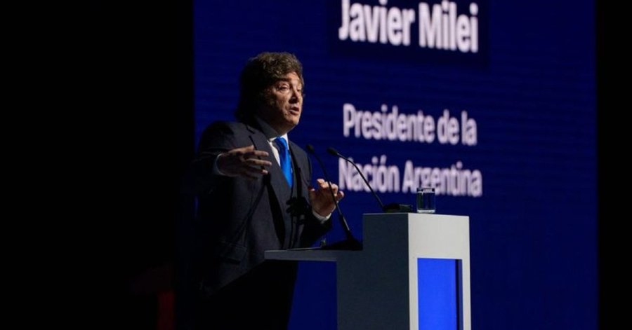 MENSAJE. Milei se mostr&oacute; optimista en las redes sociales en relaci&oacute;n a la coyuntura pol&iacute;tica y econ&oacute;mica.