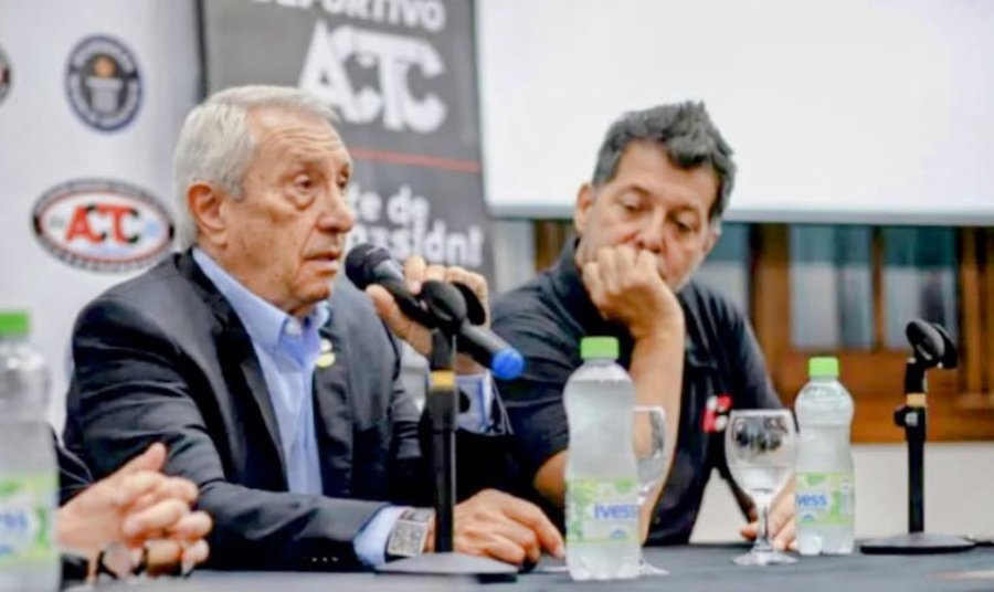 Hugo y Gast&oacute;n Mazzacane, m&aacute;ximos dirigentes de la ACTC.