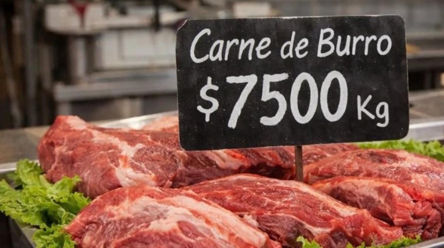 NUECA CONTROVERSIA. El ensayo de comercializaci&oacute;n de carne de burro en Trelew reabre el debate.