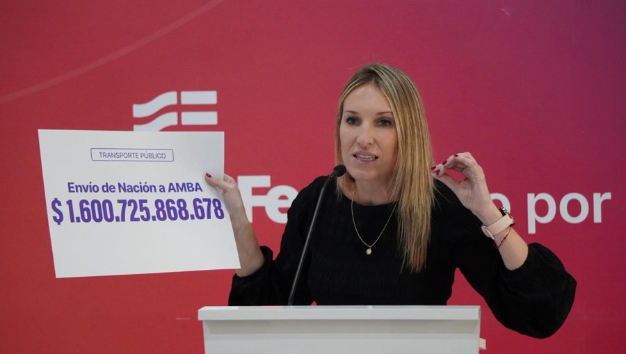 La secretaria de Gesti&oacute;n Institucional, Virginia Coudannes.