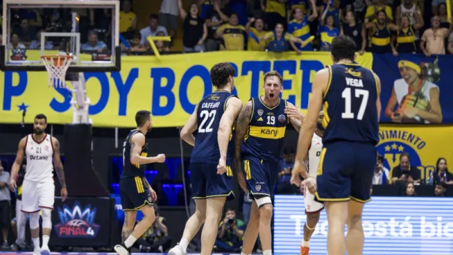 GRAN PARTIDO. Boca se instal&oacute; en la final.