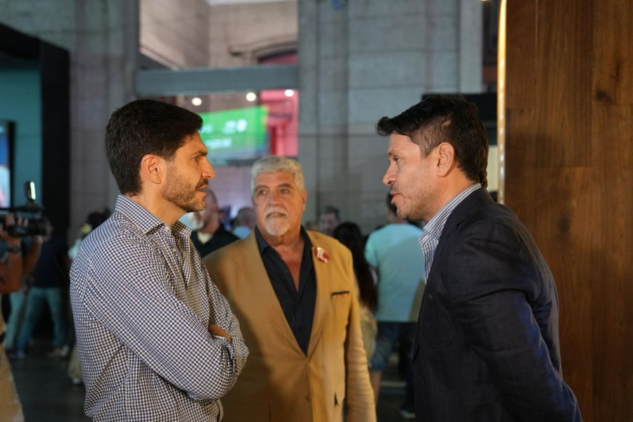 "Ac&aacute; late el coraz&oacute;n santafesino: gente de trabajo que se esfuerza por salir adelante", dijo el gobernador Pullaro. (FOTO SCS)
