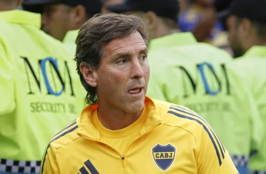 El director t&eacute;cnico de Boca, Claudio &Uacute;beda.