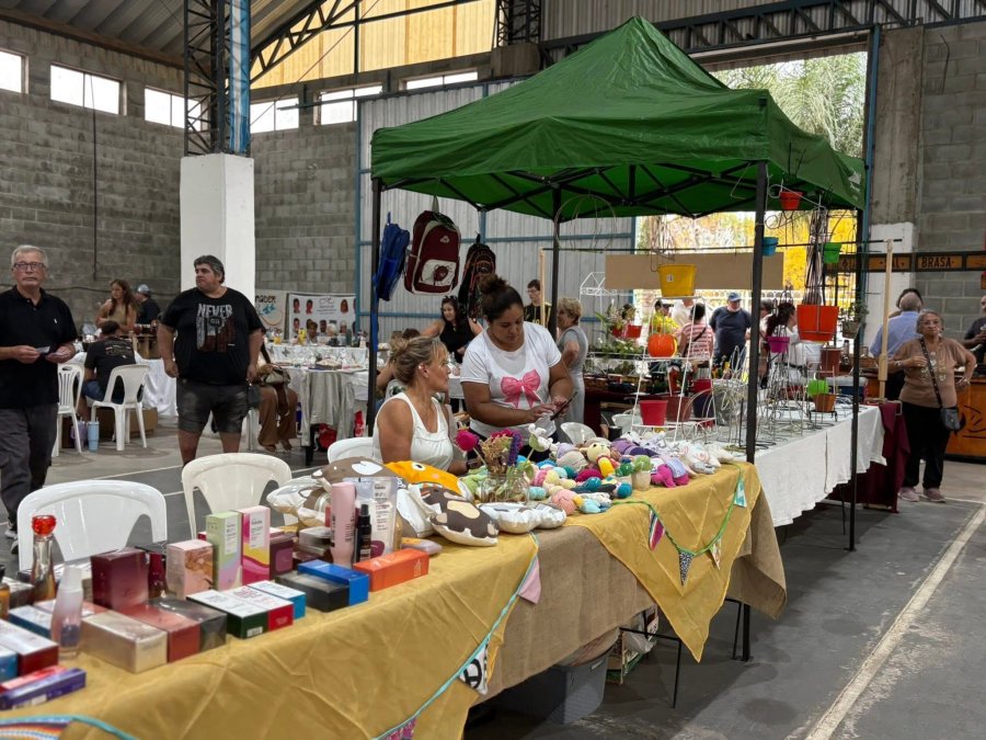 Uno de los stands de la reciente realizaci&oacute;n.