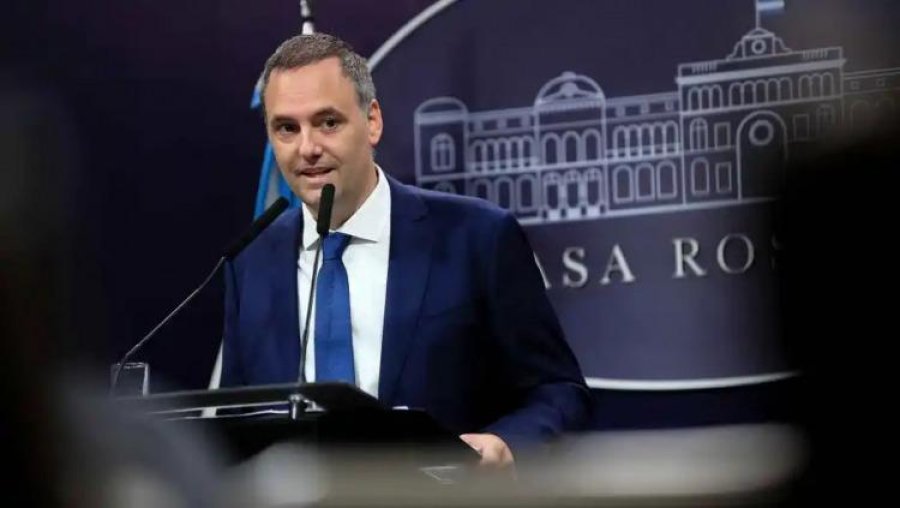 MANUEL ADORNI. El jefe de Gabinete del gobierno de Javier Milei.