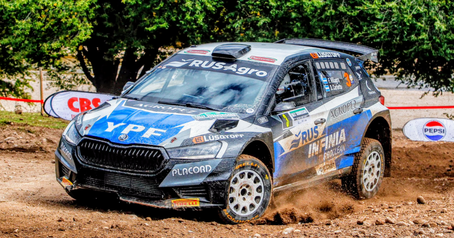 El experimentado Federico Villagra gan&oacute; con el Skoda Fabia en Mina Clavero.