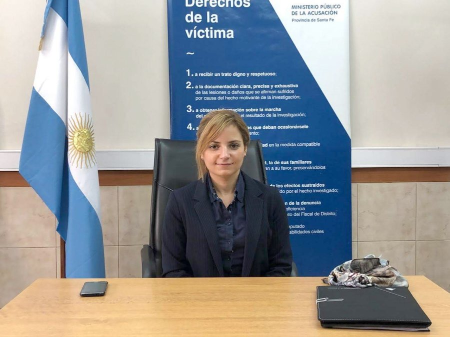 La fiscal Lorena Korakis tuvo a su cargo la investigaci&oacute;n que termin&oacute; con la condena de dos delincuentes.