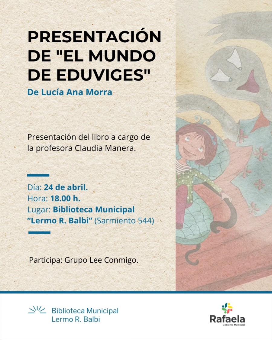 Presentaci&oacute;n de libro.