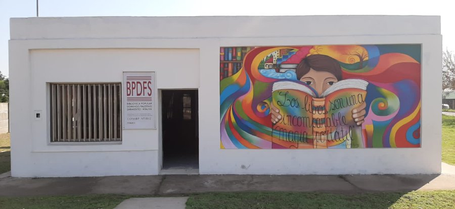 Fachada del edificio del organismo cultural.