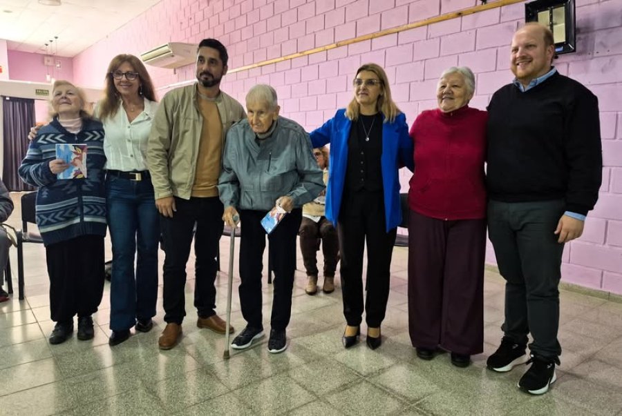 Quienes presidieron el gratificante encuentro.