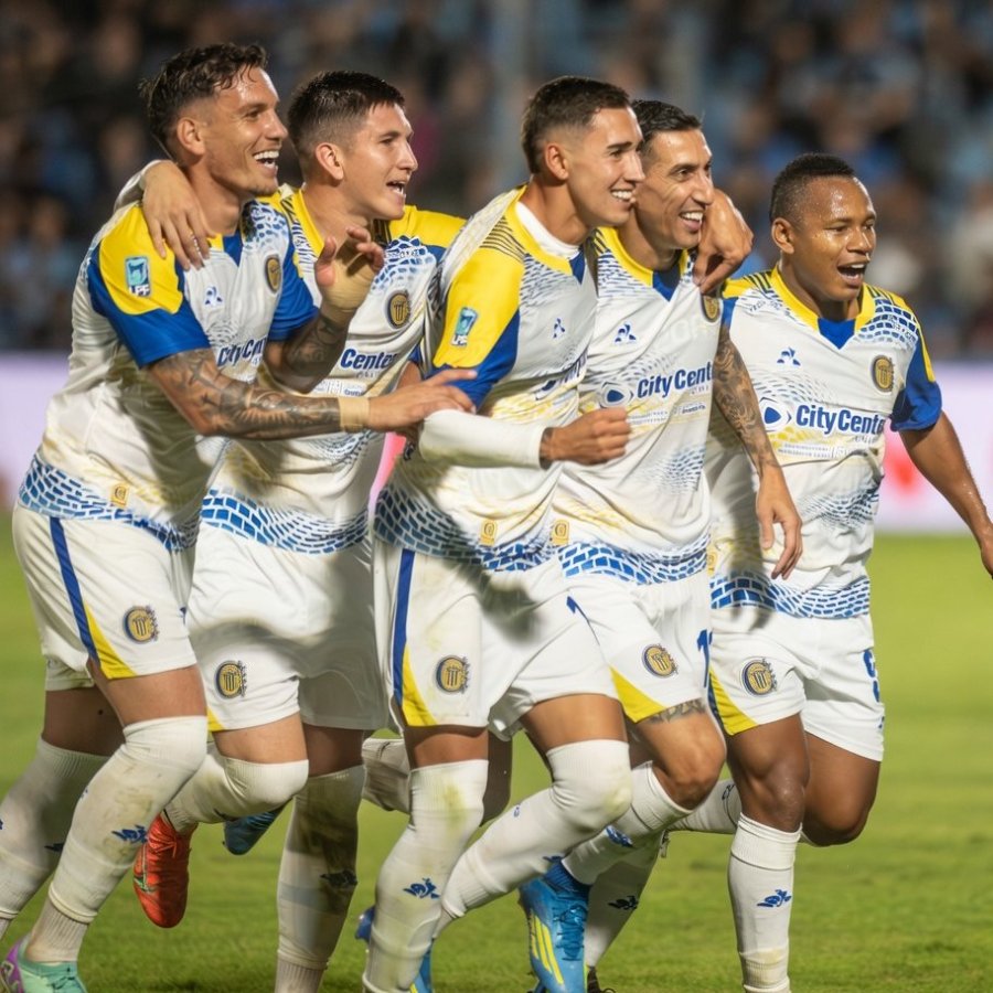 CLASIFICADO. El equipo rosarino festej&oacute; ante el alica&iacute;do elenco riocuartense.