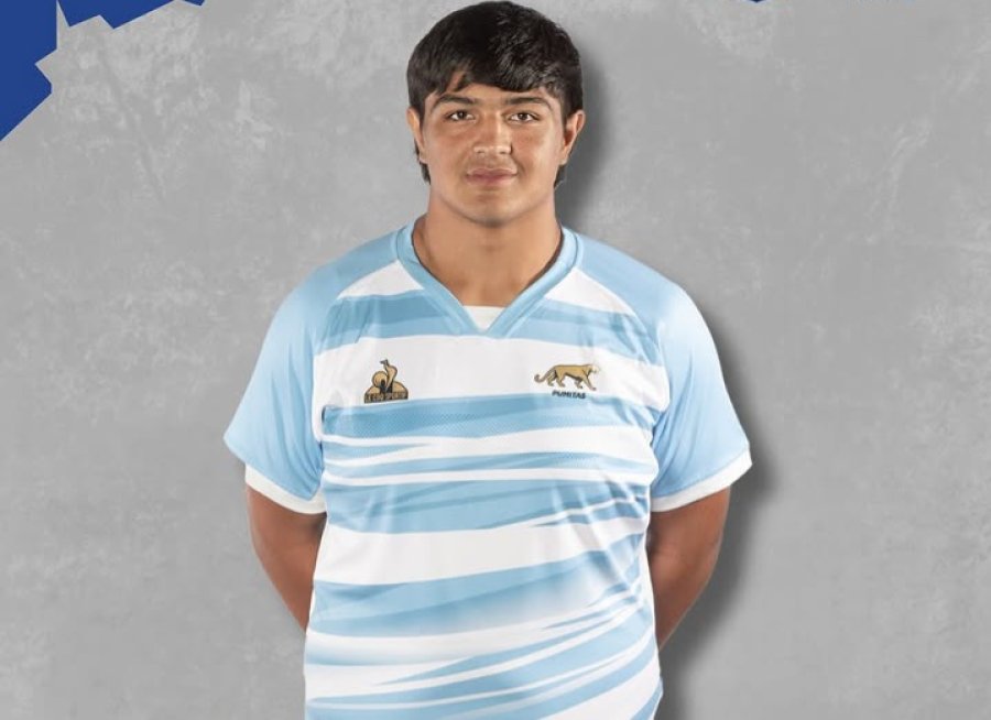 LISTO EN SUDAFRICA. Federico Narvaez tendr&aacute; la chance de debutar este lunes en un torneo internacional con Los Pumitas.