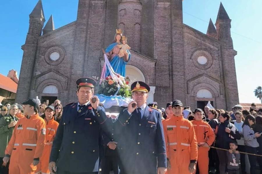 El inicio de la procesi&oacute;n.