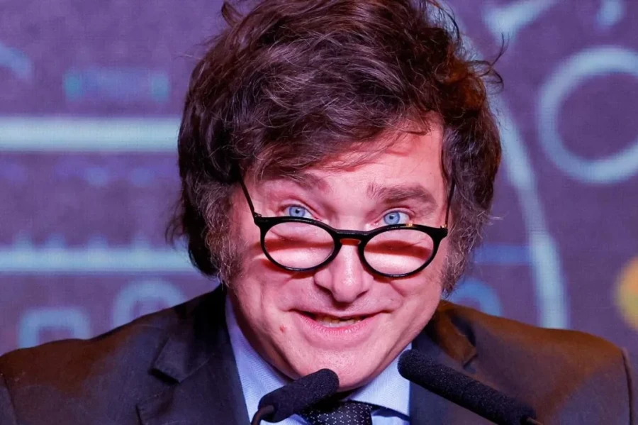 El presidente Javier Milei, con una nueva ca&iacute;da en la imagen de su Gobierno por quinto mes consecutivo.
