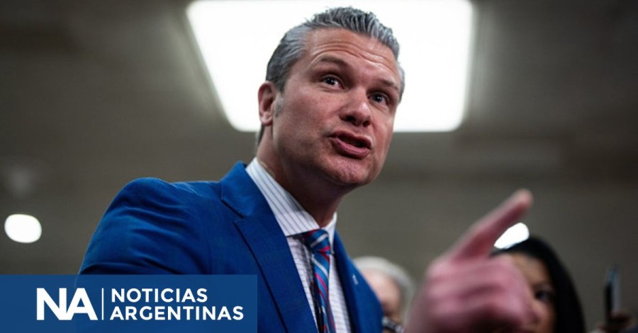 PETE HEGSETH. El secretario de Defensa de los Estados Unidos.