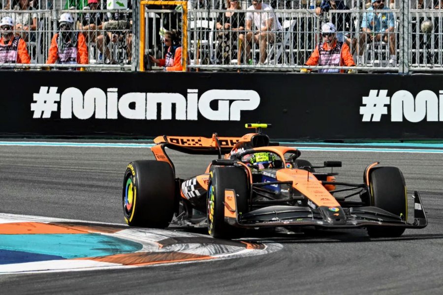 Lando Norris se impuso de punta a punta en la carrera Sprint.
