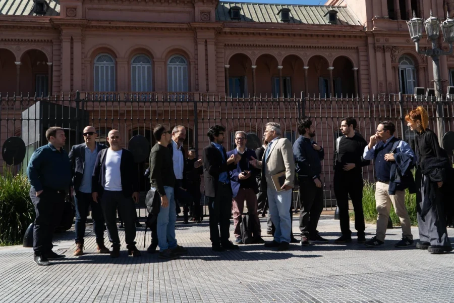 Los periodistas acreditados en Casa Rosada volver&aacute;n a ingresar esta semana a la sala de prensa.
