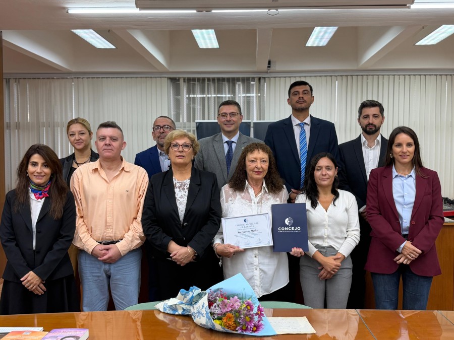 En primera instancia se reconoci&oacute; la trayectoria de Susana Merke.