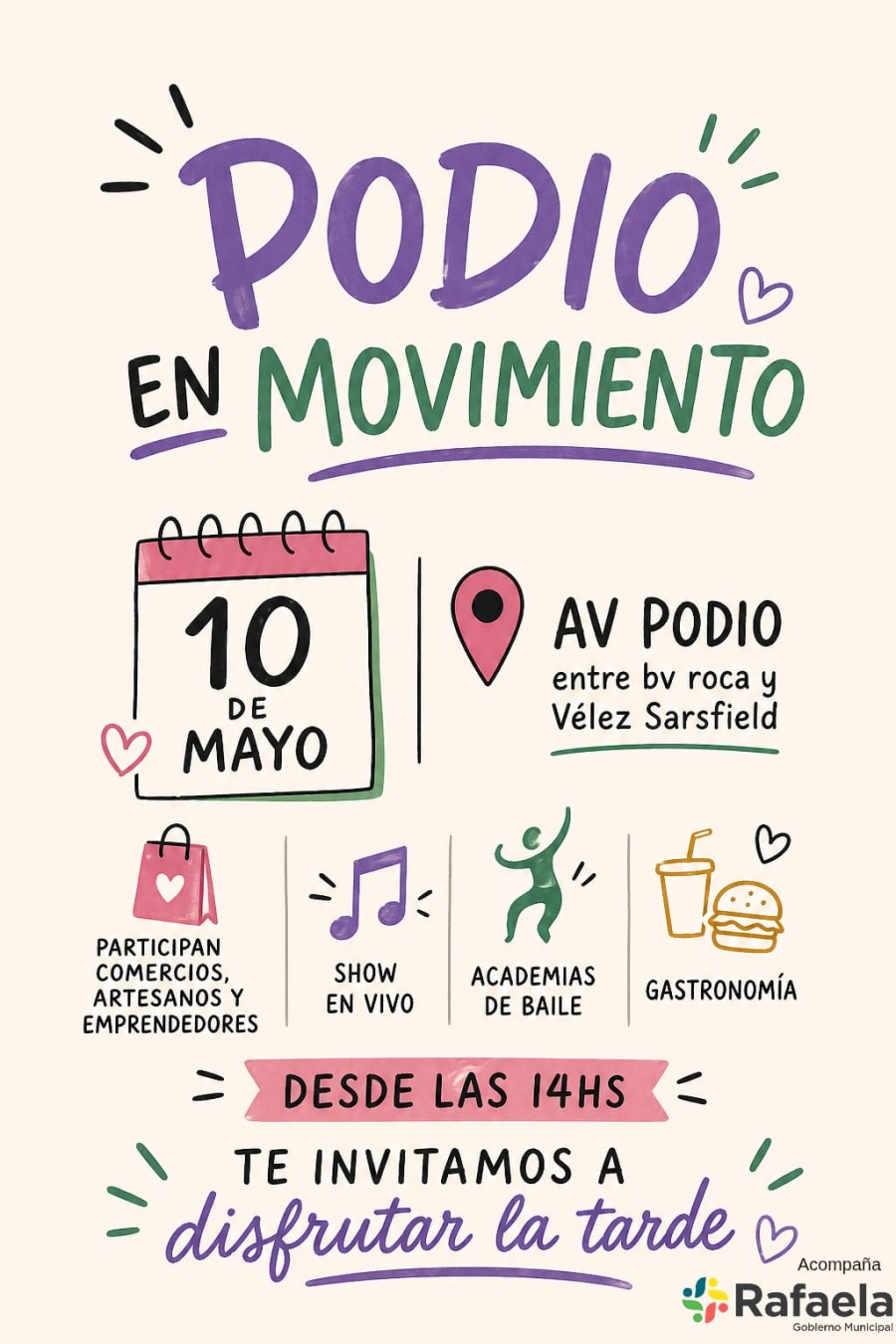 Evento especial para este fin de semana.