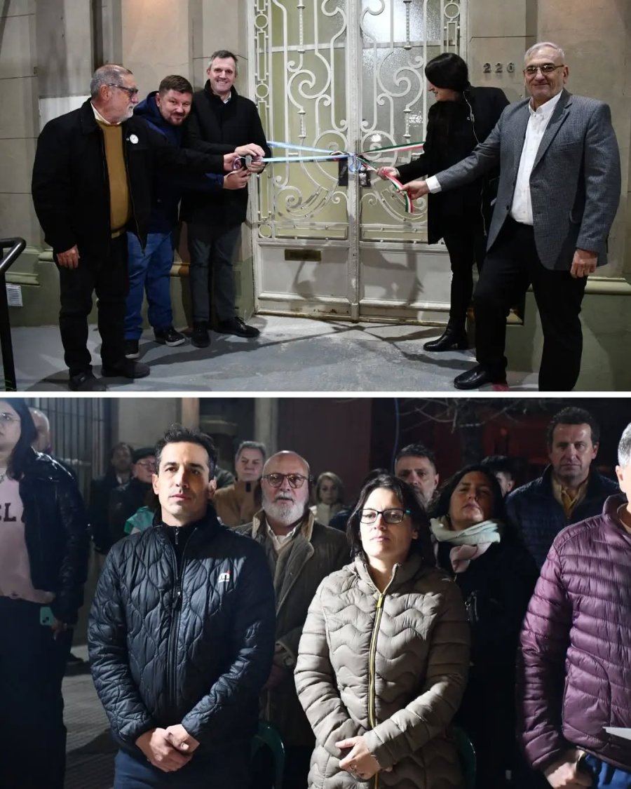Dos momentos de la actividad registrada el s&aacute;bado.