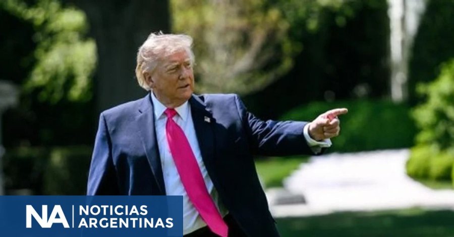 DONALD TRUMP. El mandatario estadounidense volvi&oacute; a apuntar con dureza contra Ir&aacute;n con un extenso mensaje publicado en redes sociales.