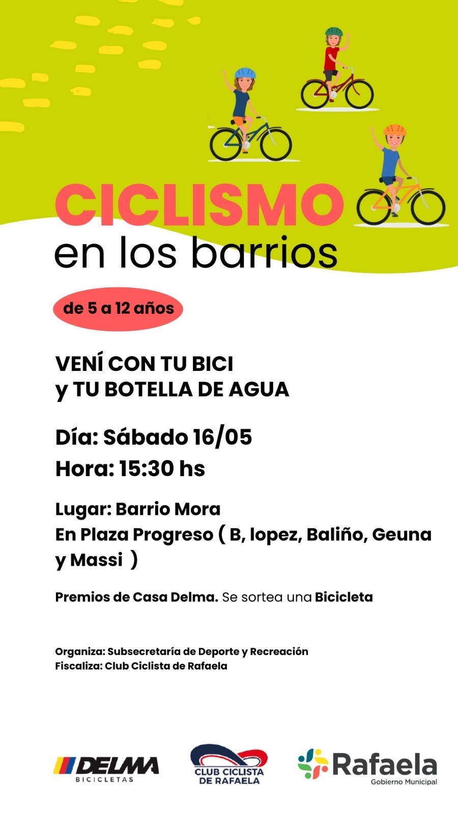 Habr&aacute; premios aportados por Casa Delma.