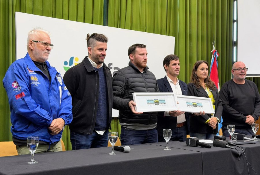 Adri&aacute;n Sanmartino, Jos&eacute; Ingaramo, Francisco Paravano, Leonardo Viotti, Patricia Imoberdorf y Alejandro Ambort.