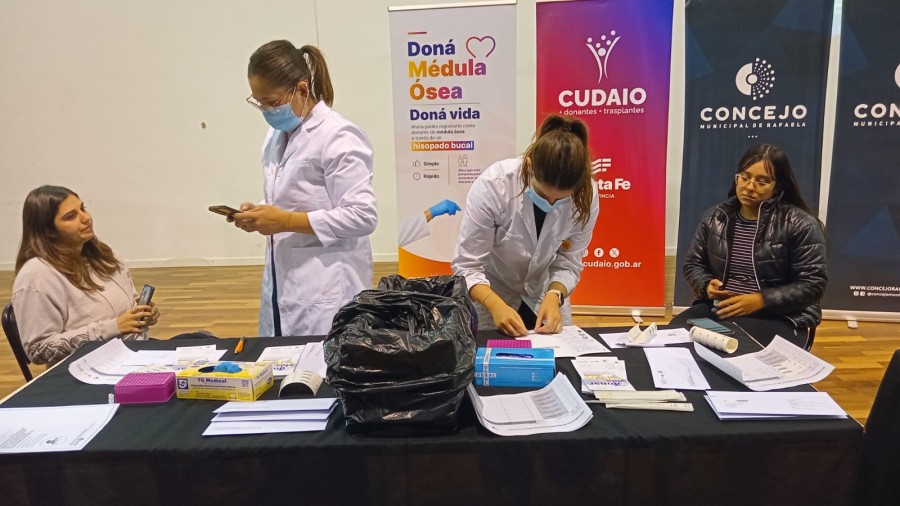 La actividad compartida por el CUDAIO, el Concejo Municipal y la Asociaci&oacute;n Honrar la Vida se llev&oacute; a cabo en el Instituto del Profesorado "Joaqu&iacute;n V. Gonz&aacute;lez". (FOTO LA OPINI&Oacute;N)