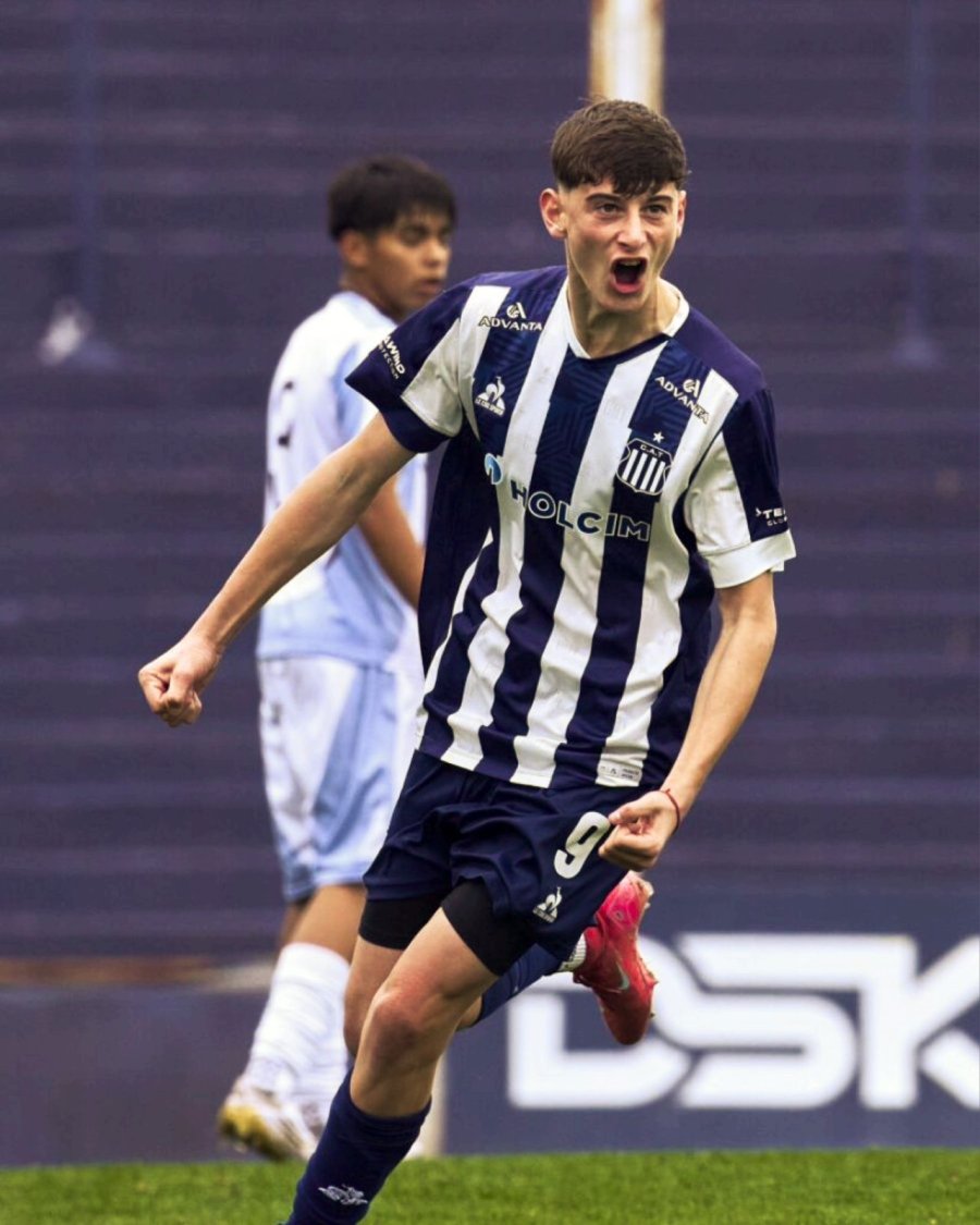 PROMESA. El futbolista surgido en Ben Hur que milita en las inferiores de Talleres.