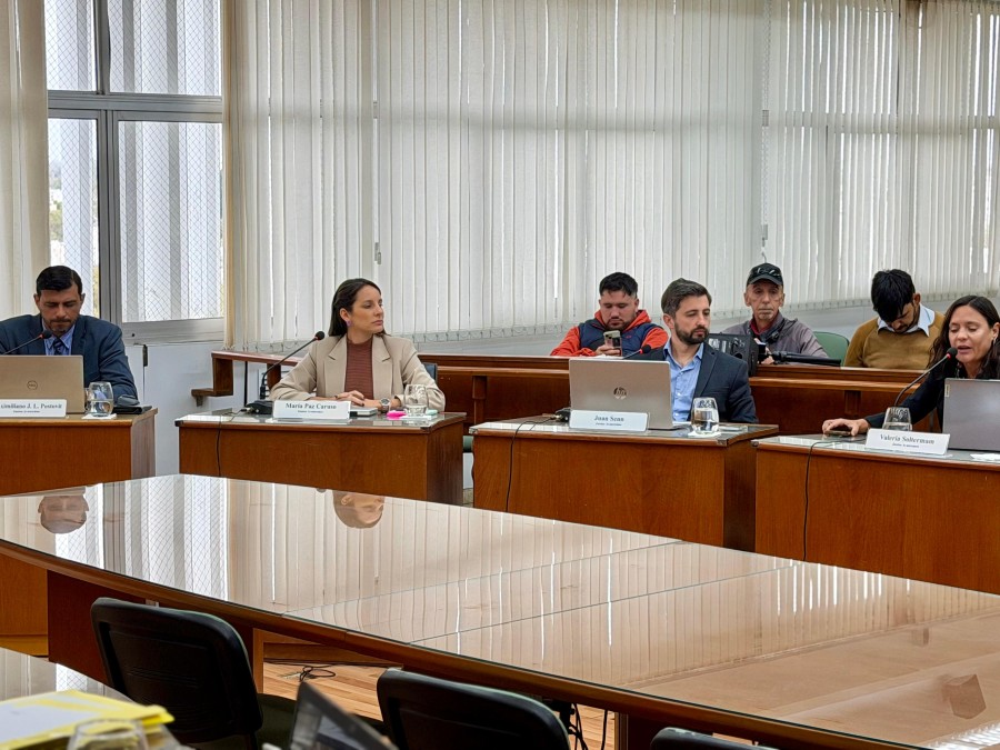 El bloque de concejales del PJ mantuvo cruces constantes con el oficialismo. (FOTO PRENSA CONCEJO)