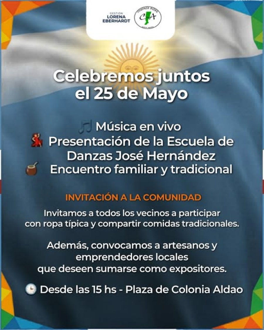 Convocatoria difundida por la Comuna.