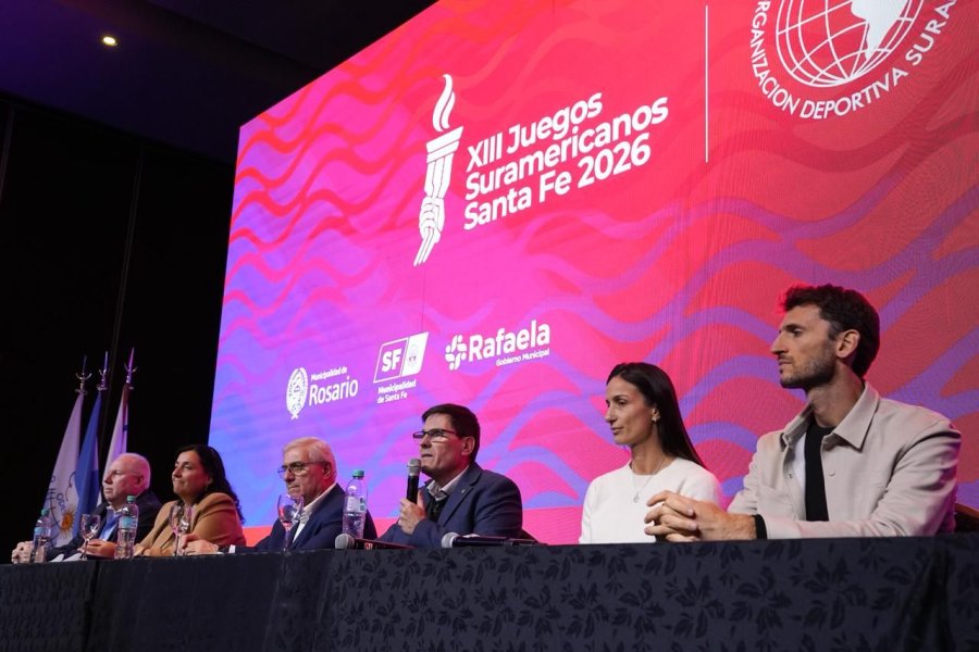 JOSE GOITY. El ministro de Educaci&oacute;n de Santa Fe destac&oacute; que la iniciativa busca &ldquo;transformar la ense&ntilde;anza en aprendizajes significativos&rdquo; y consolidar un legado educativo de los Juegos Suramericanos.
