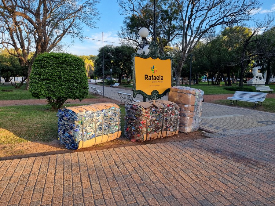 En la ciudad se recuperan alrededor de 300 toneladas mensuales de residuos que luego son reciclados.