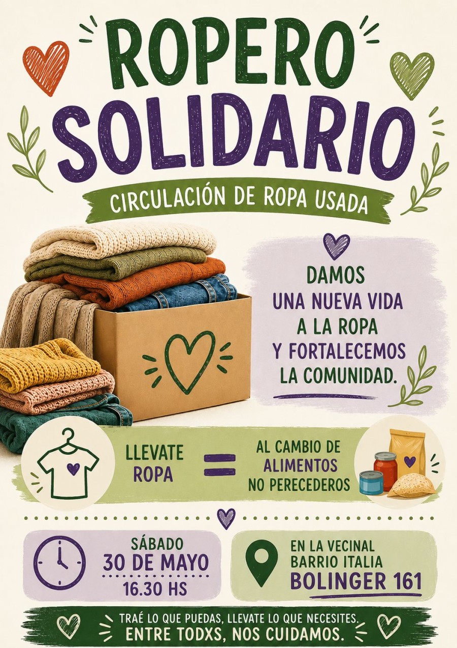 Se puede colaborar tambi&eacute;n con un alimento no perecedero.