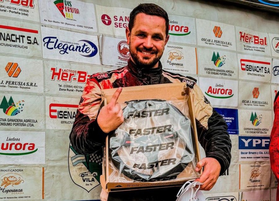 Agust&iacute;n Bonomo se consagr&oacute; por cuarta vez en el Midgets del Litoral.