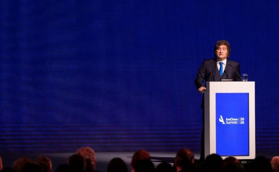EN EL MALBA. El presidente argentino particip&oacute; de un evento organizado por el Banco de Valores. &iquest;Qu&eacute; dijo sobre el tipo de cambio y los precios?