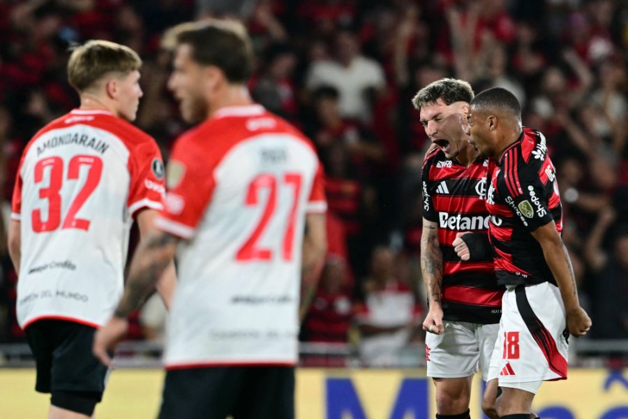 EL PINCHA NO PUDO CON FLAMENGO