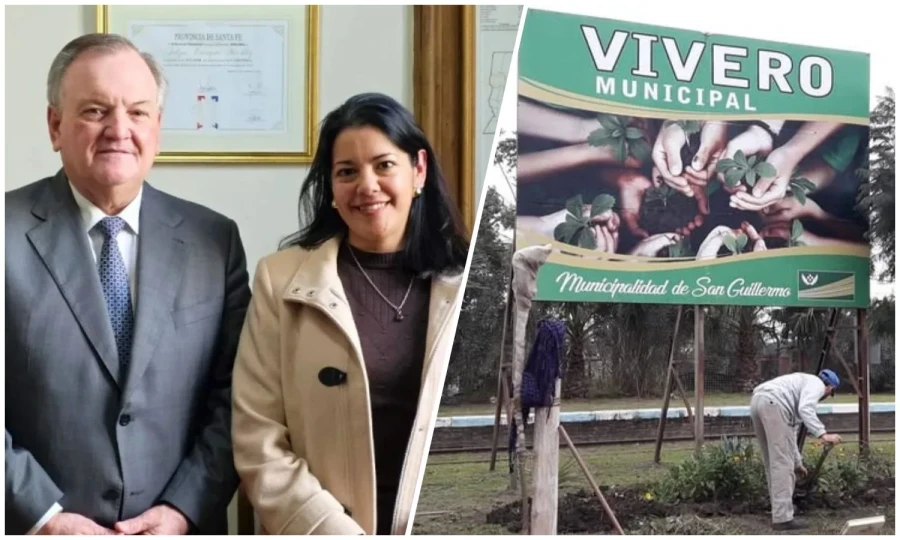 Felipe Michlig y Romina L&oacute;pez.