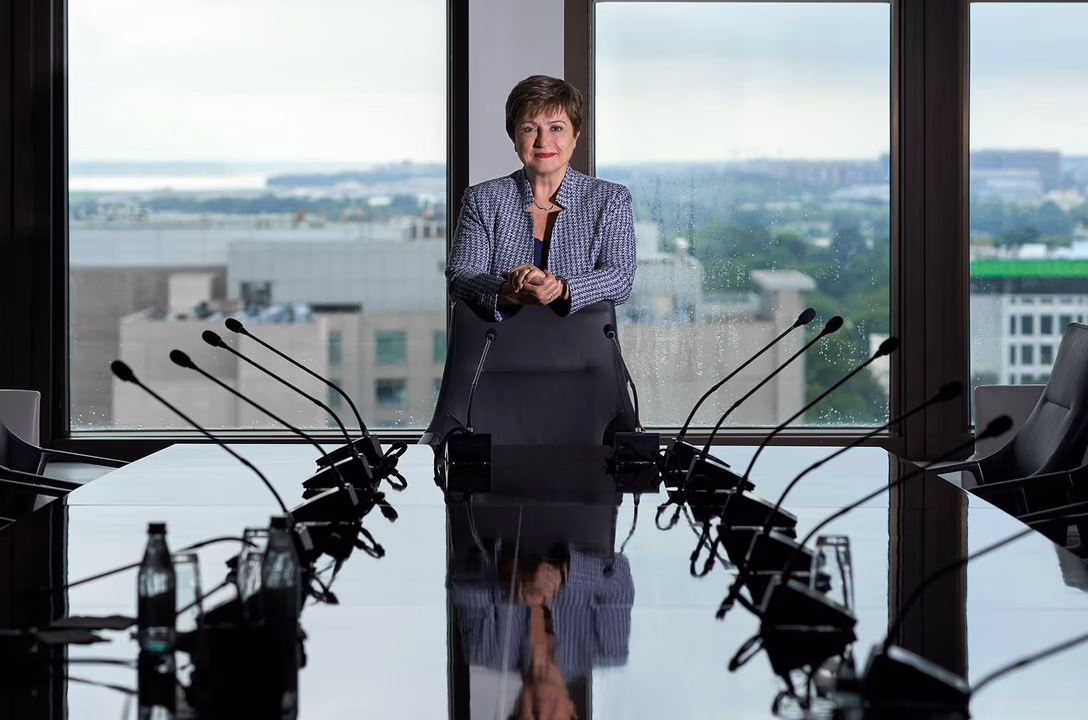 Kristalina Georgieva, directora del Fondo Monetario Internacional.