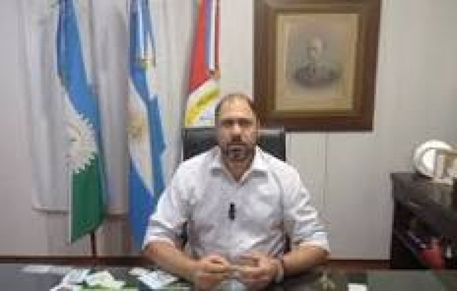 Jos&eacute; Barbero, jefe comunal, gestion&oacute; las tareas de mantenimiento.