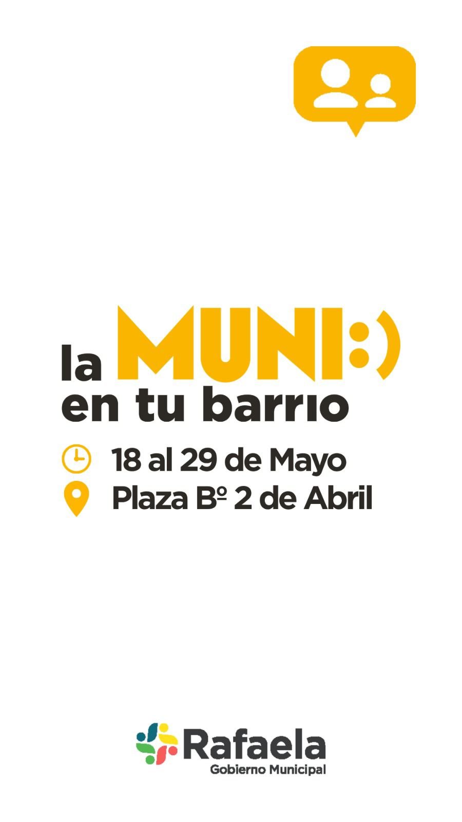 PROGRAMA. Esta iniciativa tiene como objetivo acercar la atenci&oacute;n del municipio a cada rinc&oacute;n de Rafaela.