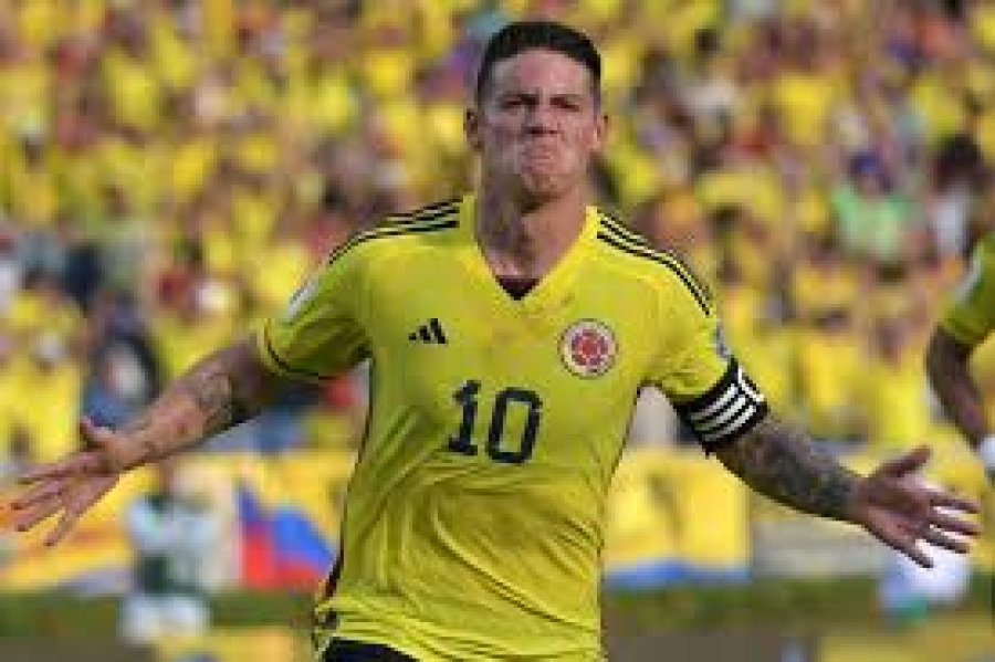 James Rodr&iacute;guez disputar&aacute; su tercer Mundial con Colombia.